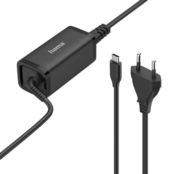 Блок живлення Hama USB-C PD 3.3-21V/45W (4047443530141)