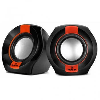 Акустическая система REAL-EL S-50 black-red (EL121100008) (20080)