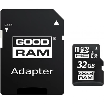 Карта памяти Goodram 32GB microSDHC Class 10 (M1AA-0320R12) (16981)