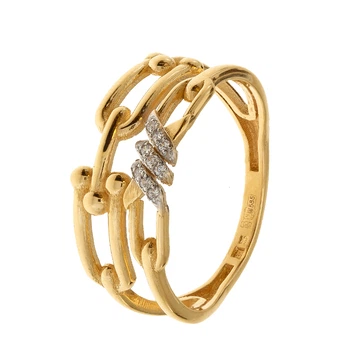 Кольцо Diamant К3752 (555736) 17.5