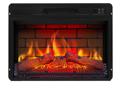 Электрический камин для дома ArtiFlame 3D с эффектом реального огня черный декоративный электрокамин искусственный обогреватель визуальное пламя