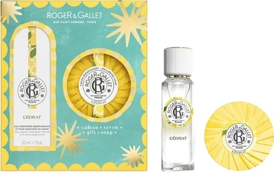 Zestaw damski Roger & Gallet Cedrat Woda perfumowana 30 ml + Mydło stałe 100 g (3701436934903)