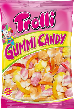 Жевательные конфеты Trolli Мыши 1 кг - желейный мармелад в пакете