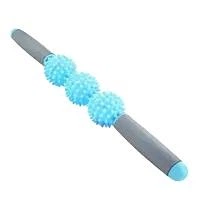 Массажер для тела с тремя стимулирующими шарами Massager AND 5284 Белый с голубым