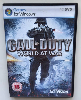 Диск для PC - Call of Duty World at War, английская версия, Б/У