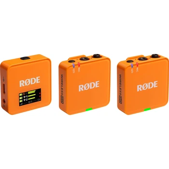 Микрофонная радиосистема Rode Wireless GO Gen 3 Orange (WIGOGEN3ORA) [154375]