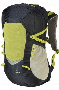 Спортивный рюкзак с дождевиком 30L Crivit черный с желтым Crivit Sports (2000003461240)