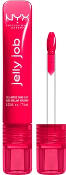 Блеск для губ с эффектом объемного сияния NYX Professional Makeup Jelly Job 14 Cherry Jelly 7.5 мл (800897276072)