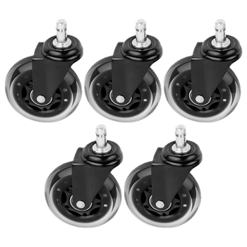 Kółka do fotela Vilde 569999 IKEA kauczukowe 7.5 cm x 10 mm 5 szt (5904316481797)