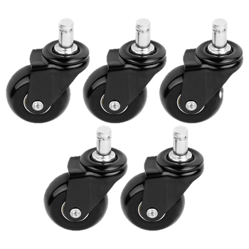 Kółka do fotela Vilde 569994 kauczukowe 5 cm x 10 mm 5 szt (5904316481742)