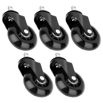 Kółka do fotela Vilde 569996 kauczukowe 6.3 cm x 10 mm 5 szt (5904316481766)