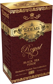 Чай черный Edems Royal Black Tea Pekoe 100 г (4823120803414)