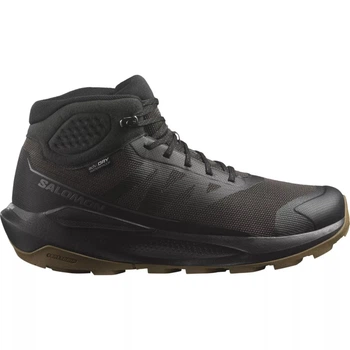Чоловічі черевики для туризму з мембраною Salomon Elixir Tour Mid Wp L47577800 43 1/3, чорний