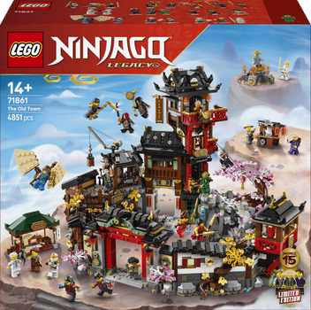 Конструктор LEGO Ninjago Старе місто — 15-та річниця 4851 деталь (71861)