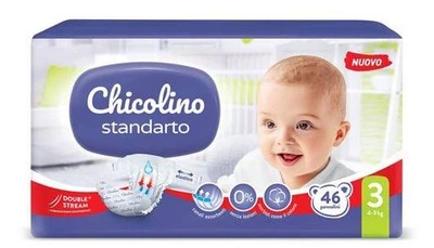 Подгузники Chicolino 3 (4-9 кг), 46 шт