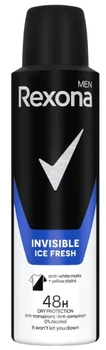 Дезодорант-антиперспирант Rexona Прозрачный лед, 150 мл