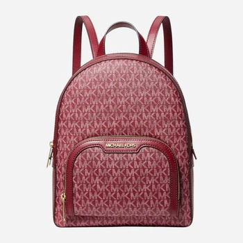 Рюкзак женский 7,3 л вмещает формат А4 Michael Kors Jaycee 635802109 Бордовый (1159851130)
