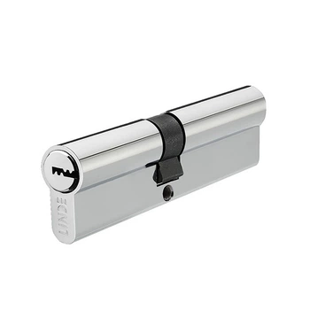 Цилиндр LINDE A6Р 45x45 ключ-ключ 90 мм полированный хром (A6P45/45 CP)