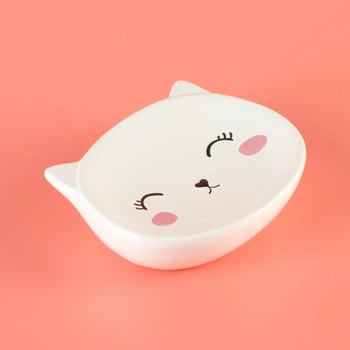 Мильниця MBM HOME "Cute Cat" BA-20 WHITE біла