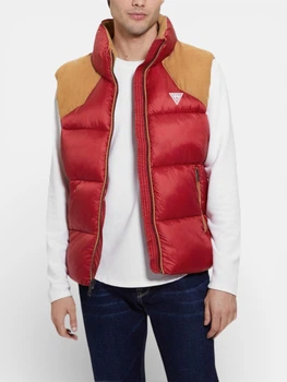 Теплий жилет чоловічий Guess 432465601 2XL Червоний (1159855587)