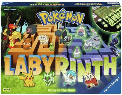 Настільна гра Ravensburger Pokémon Лабіринт що світиться в темряві (багатомовна версія) (4005556227051)