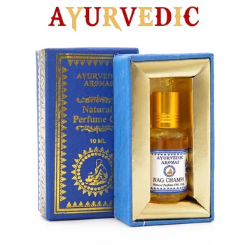 Парфюмерное масло Наг Чампа Ayurvedic Nag Champa 10 мл Индийское натуральное ароматическое масло для тела