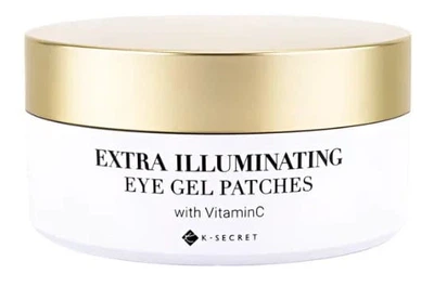 Патчи под глаза K Secret Extra Illuminating Eye Gel Patches Vitamin C, 60ea