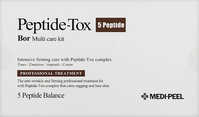 Набор для лица Medi Peel Peptide Tox 5 Peptide Bor Multi Care Kit, 4 шт