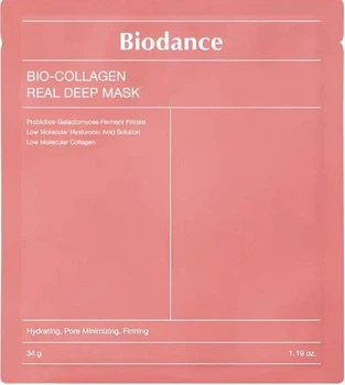 Маска для обличчя Biodance Bio Collagen Real Deep Mask, 34g, 1 шт