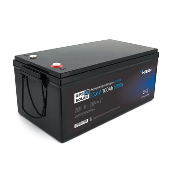 Литий-железо-фосфатный аккумулятор Merlion LiFePO4 25.6V 100AH (8S2P/BMS-100A), (522x238x225), 19kg до 5000