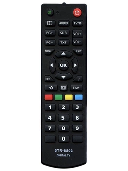 Пульт Strong SRT-8502 для эфирных ресиверов DVB-T2 (Пульт повышенного качества)