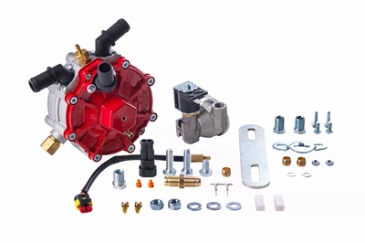 Редуктор STAG R01 (пропан-бутан) до 250 л.с. (185 кВт) с ЭМК газа AC BFC
