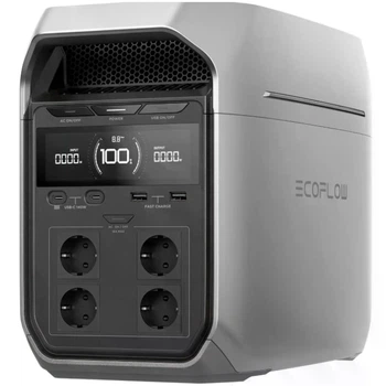Зарядна станція EcoFlow DELTA 3 Max Plus 3000Вт / 6000 Вт / 2048 Вт.год