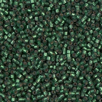 Бісер Miyuki Delica Beads 11/0, 5г, DB-690, блискучий, темно-зелений