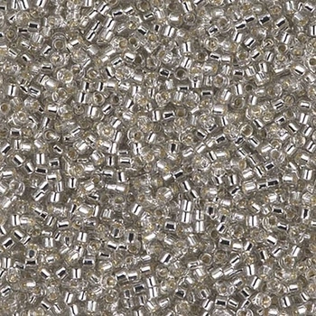 Бисер Miyuki Delica Beads 11/0, 5г, DB-1211, блестящий, серебряный