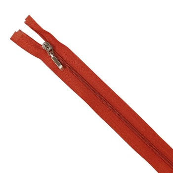 Zipper Спіральна блискавка, теракот, 60см, 1 бігунок