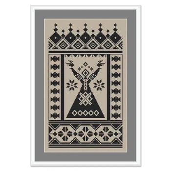 Набор для вышивки крестиком "Берегиня", 230032, 17.5*29.5см, Little Stitch - комплект для вышивания с мулине, рукоделие, творчество