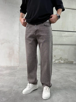 Мужские джинсы Difransel Baggy 33 серые вареные
