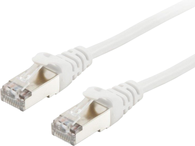 Патч-корд Equip Cat 6a S/FTP 1 m White (4015867204146)