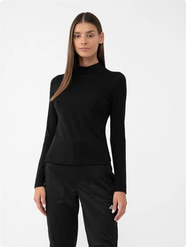 Гольф-водолазка женская 4F Longsleeve F164 4FAW23TLONF164-20S M Черная (5904698486120)
