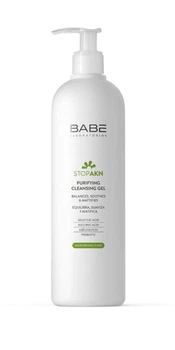 Очищувальний гель Babe Laboratorios (Бабе Лабораторіос) Stop Akn для жирної та проблемної шкіри, 400 мл