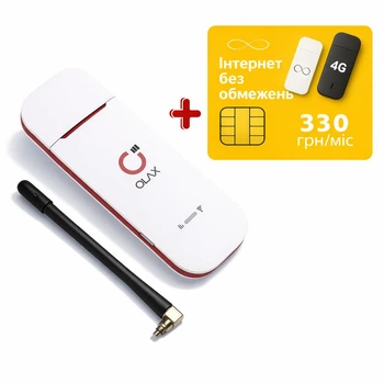 Olax U90H — USB 4G модем/роутер с подключением Wi-Fi и антеной 4 dBi + Подарок — безлимитная SIM-карта Lifecell