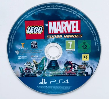 Диск для PlayStation 4 - LEGO Marvel Super Heroes рус суб, Б/У
