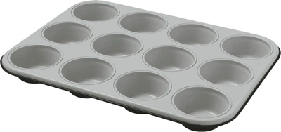 Форма для кексів Ballarini Patisserie Сіра 35 x 27 см 12 шт (8003150524572)