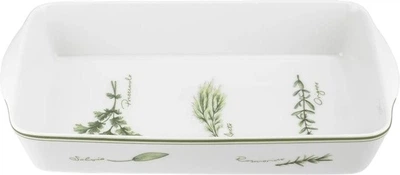Форма для запікання La Porcellana Bianca Coltivia Біла 32 x 18 x 5 см (8018594650398)