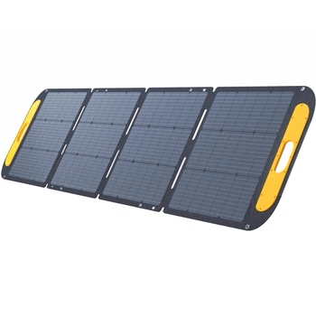 Раскладная портативная солнечная панель Vtoman 200W 48V IP67 MC-4 Anderson XT60 DC5521 Black (VS200 Pro)
