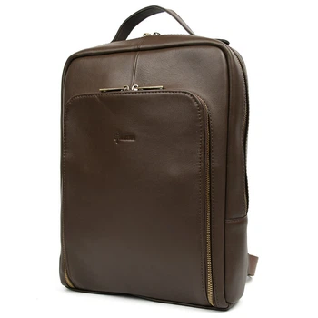 Деловой кожаный рюкзак для ноутбука 14" TARWA GC-1239-4lx