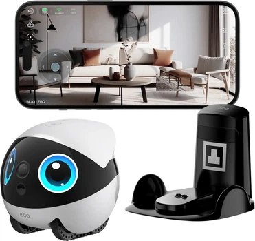 IP-камера Enabot EBO Air 2 Plus Lunar White (WH287332W)