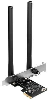 Адаптер WiFi MERCUSYS MA30E AC1200, PCI-Express x1, BT5.0 (648689)