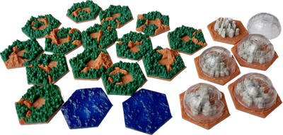 Набір декорацій Fryx Games Terraforming Mars: Amazonis planitia 3D (7350159810108)